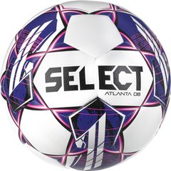Футбольный мяч Select ATLANTA DB v23 бело-фиолетовый, размер 5 057496-073