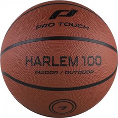 Мяч баскетбольный PRO TOUCH Harlem 100 коричневый, черный Уни 7 00000030944