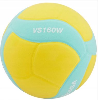 М'яч волейбольний Mikasa VS160W жовто-зелений, розмір 4 VS160W