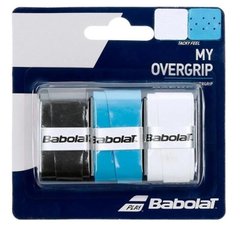 Обмотка Babolat My overgrip X 3 black/blue/white 653045/164-653052/134