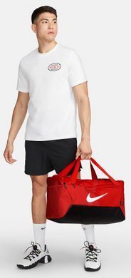 Сумка Nike NK BRSLA S DUFF - 9.5 41L чорний, червоний Уні 51x28х28 см DM3976-657