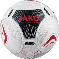 М'яч футбольний Jako Training ball Prestige білий, чорний, червоний Уні 5 00000016323