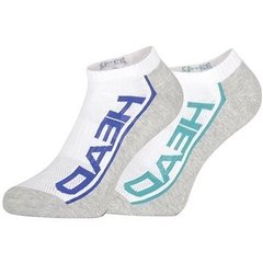 Шкарпетки Head PERFORMANCE SNEAKER 2P UNISEX білий, сірий, мультиколор Уні 39-42 00000019586