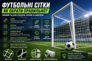 Футбольні сітки - як обрати?