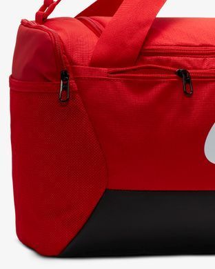 Сумка Nike NK BRSLA S DUFF - 9.5 41L чорний, червоний Уні 51x28х28 см DM3976-657