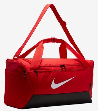 Сумка Nike NK BRSLA S DUFF - 9.5 41L чорний, червоний Уні 51x28х28 см DM3976-657