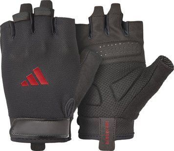 Перчатки для тренинга Adidas Essential Training Gloves черный, красный L ADGB-15003RD