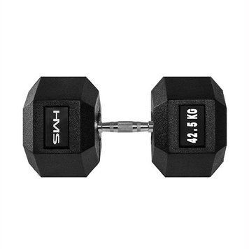 Гантель шестигранна HMS HEX PRO, 42,5 кг 5907695518177