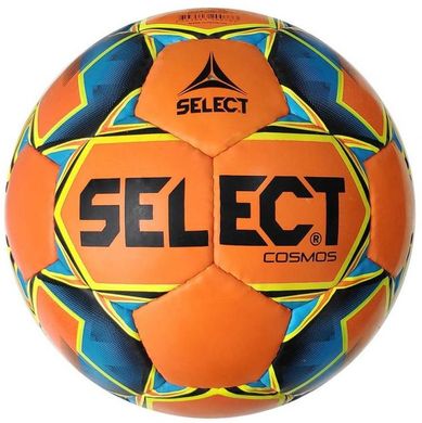 М'яч футбольний Select Cosmos Extra Everflex оранжево-синій Уні 5 00000017622