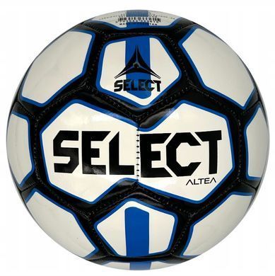 М'яч футбольний Select FB ALTEA білий, синій Уні 5 389490-414