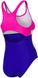 Купальник для дівчат Aqua Speed ​​EMILY 6076 синій, рожевий, салатовий Діт 146см 00000015798 фото 2