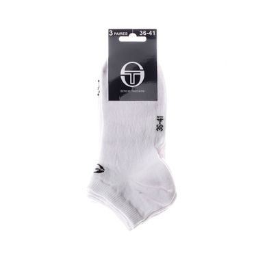 Шкарпетки Sergio Tacchini 3-pack білий Уні 36-41 00000008225