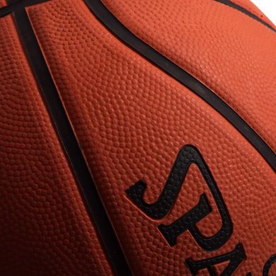 Мяч баскетбольный резиновый SPALDING 83016Z NBA SILVER OUTDOOR №7 83016Z