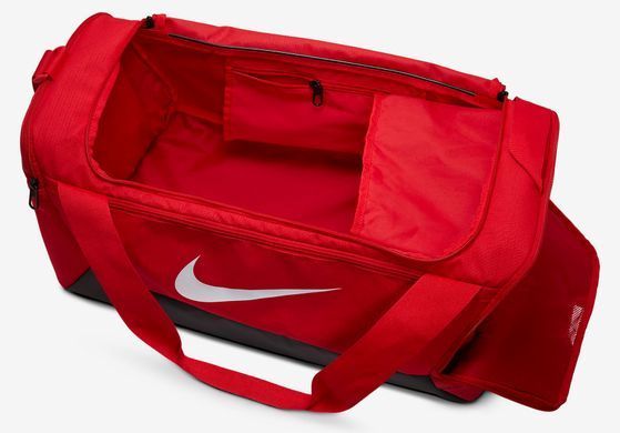 Сумка Nike NK BRSLA S DUFF - 9.5 41L чорний, червоний Уні 51x28х28 см DM3976-657