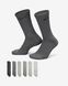 Шкарпетки Nike U NK ED PLS CSH CRW 6PR - 132 сірий, мультиколор Уні 42-46 00000025932 фото 1