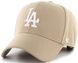 Кепка 47 Brand LOS ANGELES DODGERS хакі пісочний, сірий Уні OSFA 00000023785 фото 1