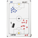 Тактична дошка Select Tactics board alu - football білий 45х30 см 729390-001 фото 1