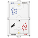 Тактична дошка Select Tactics board alu - football білий 45х30 см 729390-001 фото 2