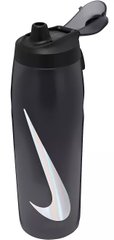 Бутылка Nike REFUEL BOTTLE LOCKING LID 32 OZ антрацит, черный, серебристый Уни 946 мл 00000029769