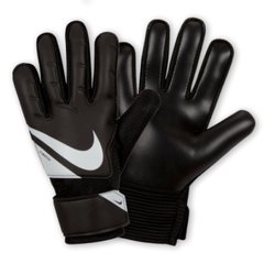 Воротарські рукавички Nike NK GK MATCH JR - HO23 чорний, білий Діт 5 (15,6 см) 00000028552