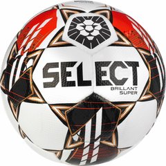 М'яч футбольний Select BRILLANT SUPER FIFA (HS) v23 білий, червоний Уні 5 00000025746