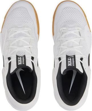 Обувь для волейбола Nike Hyperquick белый, черный 36.5 (4.5US) 23.5 см FN4678-100