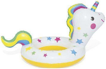Плавальне кільце Aqua Speed BESTWAY ANIMAL SHAPED Unicorn білий Діт 79 x 58 см 9771