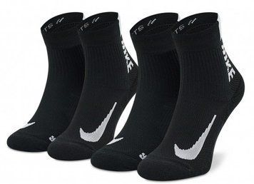 Шкарпетки Nike U NK MLTPLIER ANKLE 2PR чорний Уні 42-46 00000014358