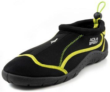 Аквашузи Aqua Speed AQUA SHOE MODEL 28B 61664 чорний, жовтий Уні 39 704-78