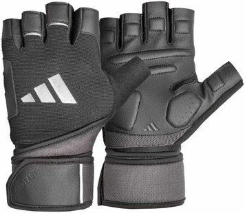 Рукавички для тренінгу Adidas Wrist Wrap Training Gloves чорний Уні XL ADGB-15054