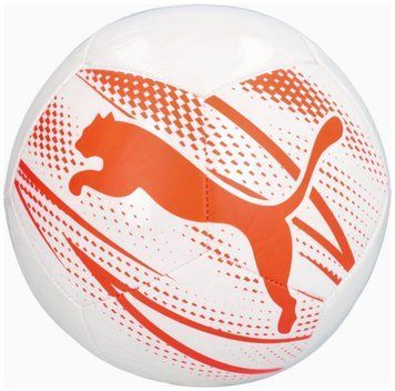 М'яч футбольний Puma ATTACANTO Graphic білий, помаранчевий Уні 5 084073-17