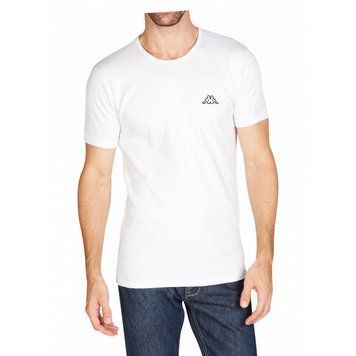 Футболка Kappa T-shirt Mezza Manica Girocollo білий Чол XL K1304 Bianco