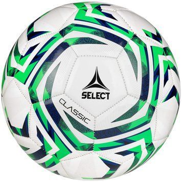 М'яч футбольний Select FB CLASSIC v25 білий, зелений Уні 5 099489-004