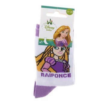 Шкарпетки PRINCESS RAIPONCE білий, фіолетовий Діт 43891047-7