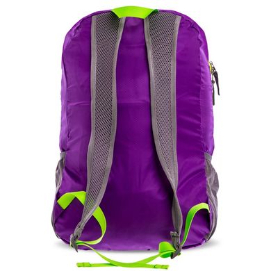 Рюкзак спортивный складной V-30л COLOR LIFE TY-9008 (Фиолетовый) TY-9008-VT