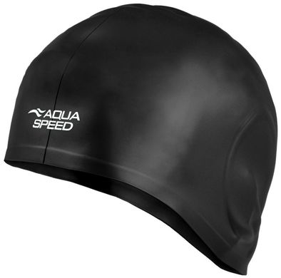Шапка для плавання Aqua Speed EAR CAP VOLUME 60475 чорний Уні OSFM 00000028441