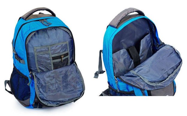 Рюкзак спортивный с жесткой спинкой Zelart GA-3702 (Синий)