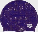 Шапка для плавання Arena PRINT 2 фіолетовий One Size 1E368-275
