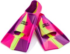 Ласти Aqua Speed ​​TRAINING FINS 7933 рожевий, фіолетовий, жовтий Уні 37-38 00000015398
