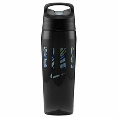 Пляшка Nike TR HYPERCHARGE STRAW BOTTLE 16 OZ чорний, блакитний Уні 473 мл 00000021724