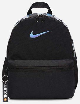 Рюкзак Nike Y NK BRSLA JDI MINI BKPK чорний Діт 33 x 25,5 x 12,5 см (DR6091-017) DR6091-017