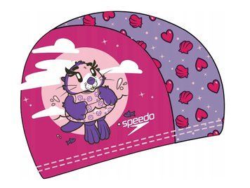 Шапка для плавання Speedo PRINTED POLYESTER CAP IU рожевий, фіолетовий Діт OSFM 8-1224114676