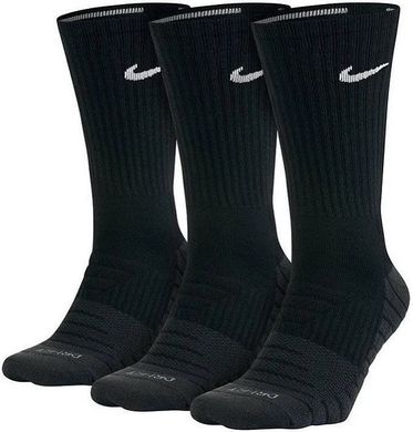 Шкарпетки Nike U NK EVERYDAY MAX CUSH CREW 3PR чорний Уні 34-38 00000015003