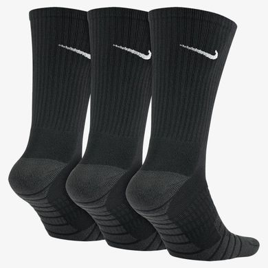 Шкарпетки Nike U NK EVERYDAY MAX CUSH CREW 3PR чорний Уні 34-38 00000015003