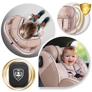 Автокрісло Nukido Aero Line ISOFIX 0-36 кг, бежеве 710122