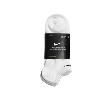 Шкарпетки Nike U NK EVERYDAY LTWT NS 3PR білий Уні 34-38 00000008163