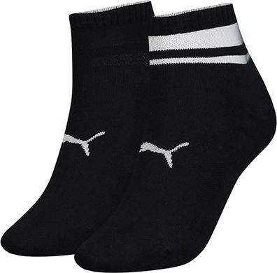Шкарпетки Puma SHORT SOCK STRUCTURE 2P WOMEN чорний Жін 39-42 00000009502