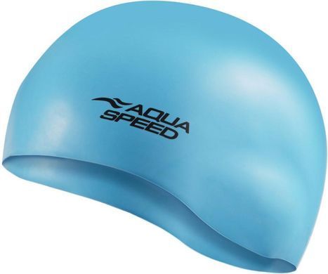 Шапка для плавання Aqua Speed MONO 9118 блакитний Уні OSFM 111-42