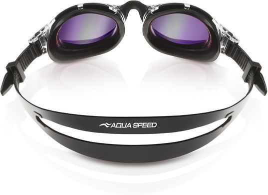 Очки для плавания Aqua Speed ​​TRITON 2.0 MIRROR 60418 черный, серый OSFM 283-53