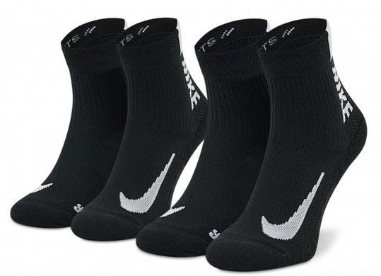 Шкарпетки Nike U NK MLTPLIER ANKLE 2PR чорний Уні 38-42 00000014359